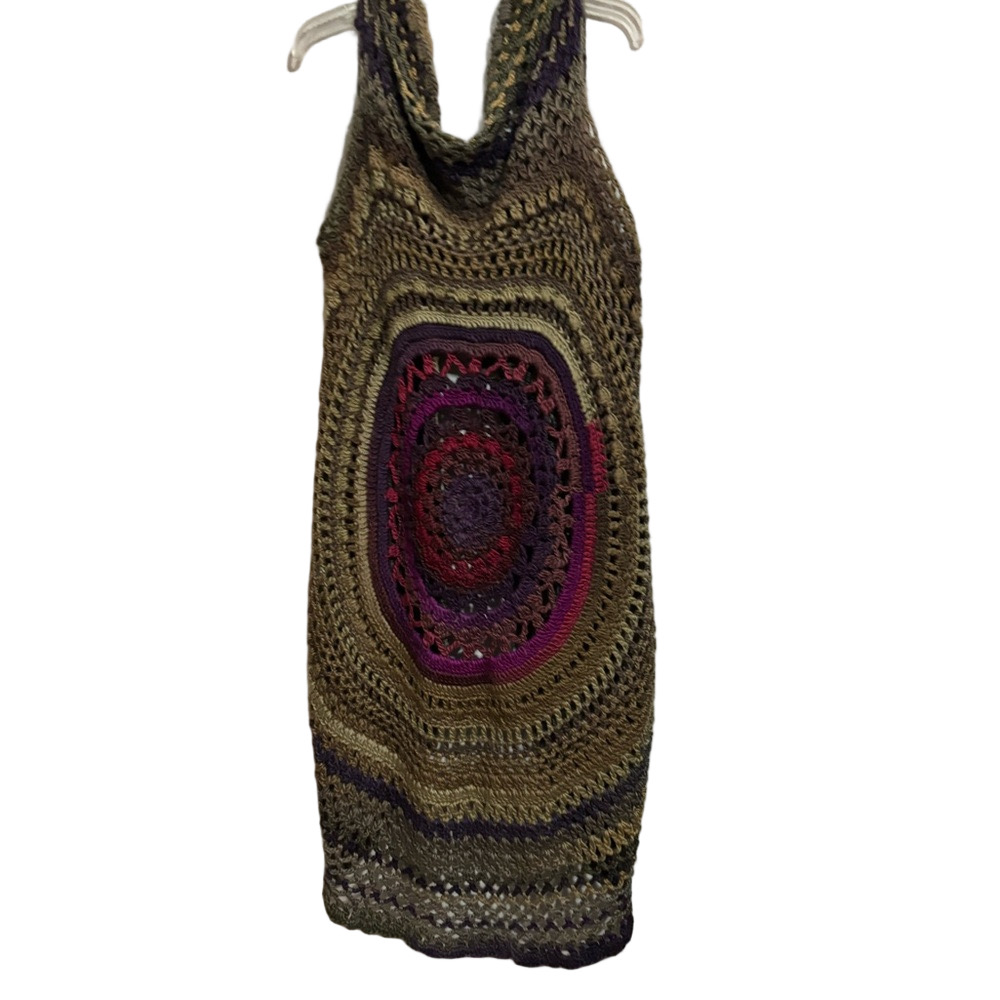 NWT Jaded Gypsy Sweet Thing Crochet Vest One Size - Picture 6 of 8